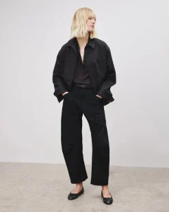 Nili Lotan Shon Black Jeans