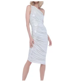 Norma Kamali Diana Dress Shiny Pearl
