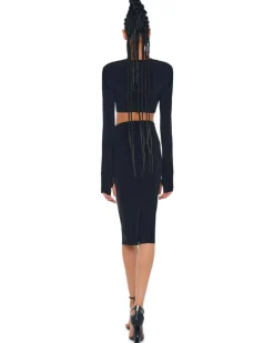 Norma Kamali Straight Skirt To Knee