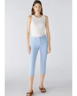 Oui Cotton Capri Pant
