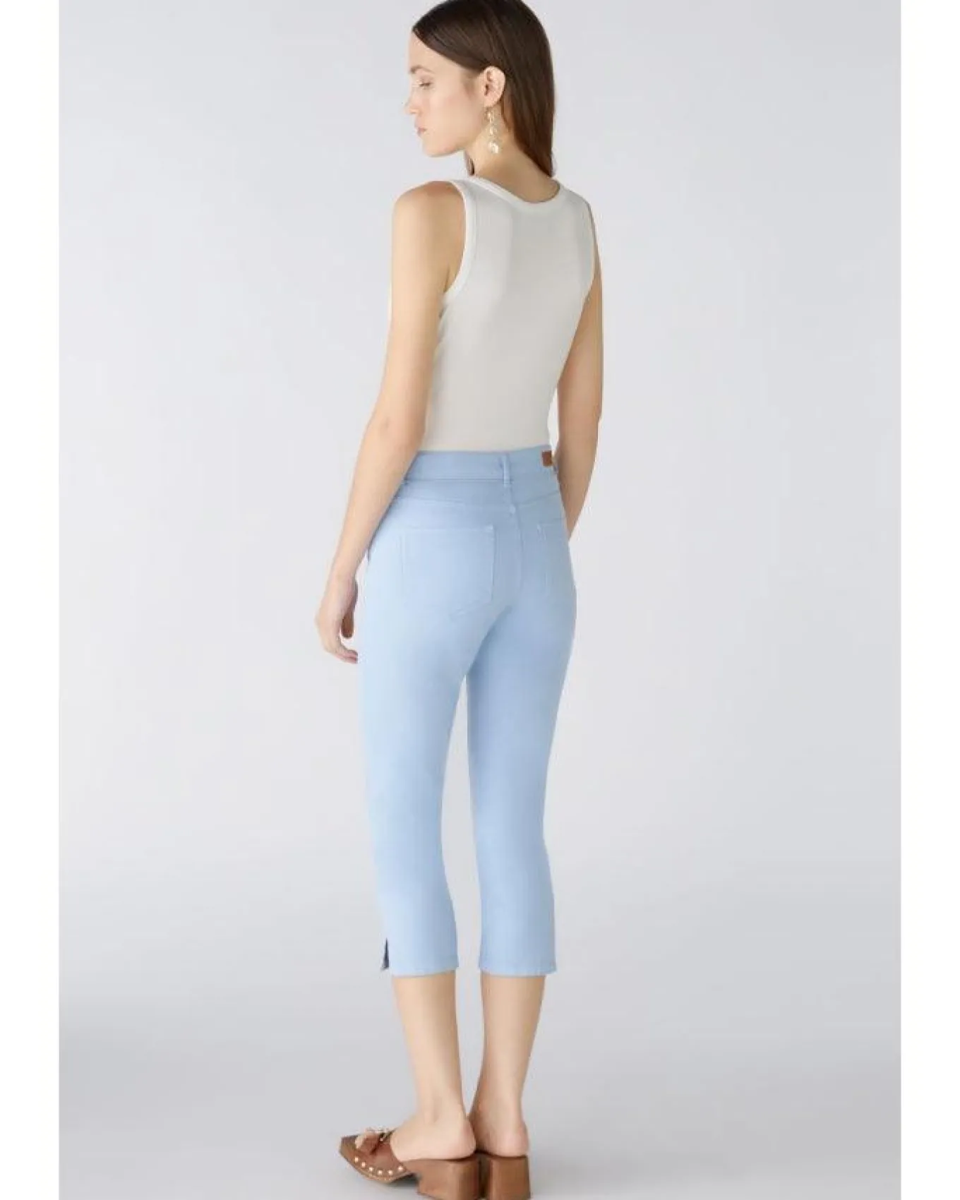Oui Cotton Capri Pant