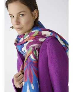 Oui Floral Print Scarf