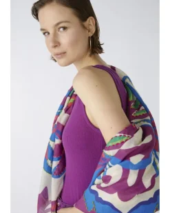 Oui Floral Print Scarf