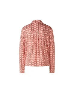 Oui Heart Print Blouse