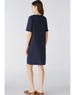 Oui Linen T-Shirt Dress