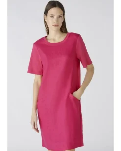 Oui Linen T-Shirt Dress
