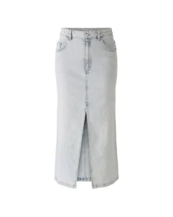 Oui Maxi Denim Skirt