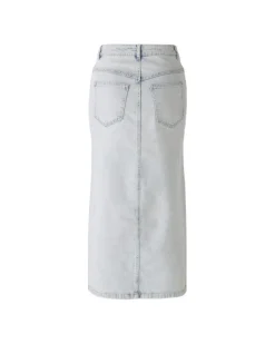Oui Maxi Denim Skirt