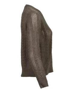 Purotatto Cashmere Cable Knit Pullover