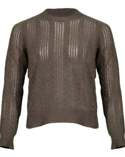 Purotatto Cashmere Cable Knit Pullover