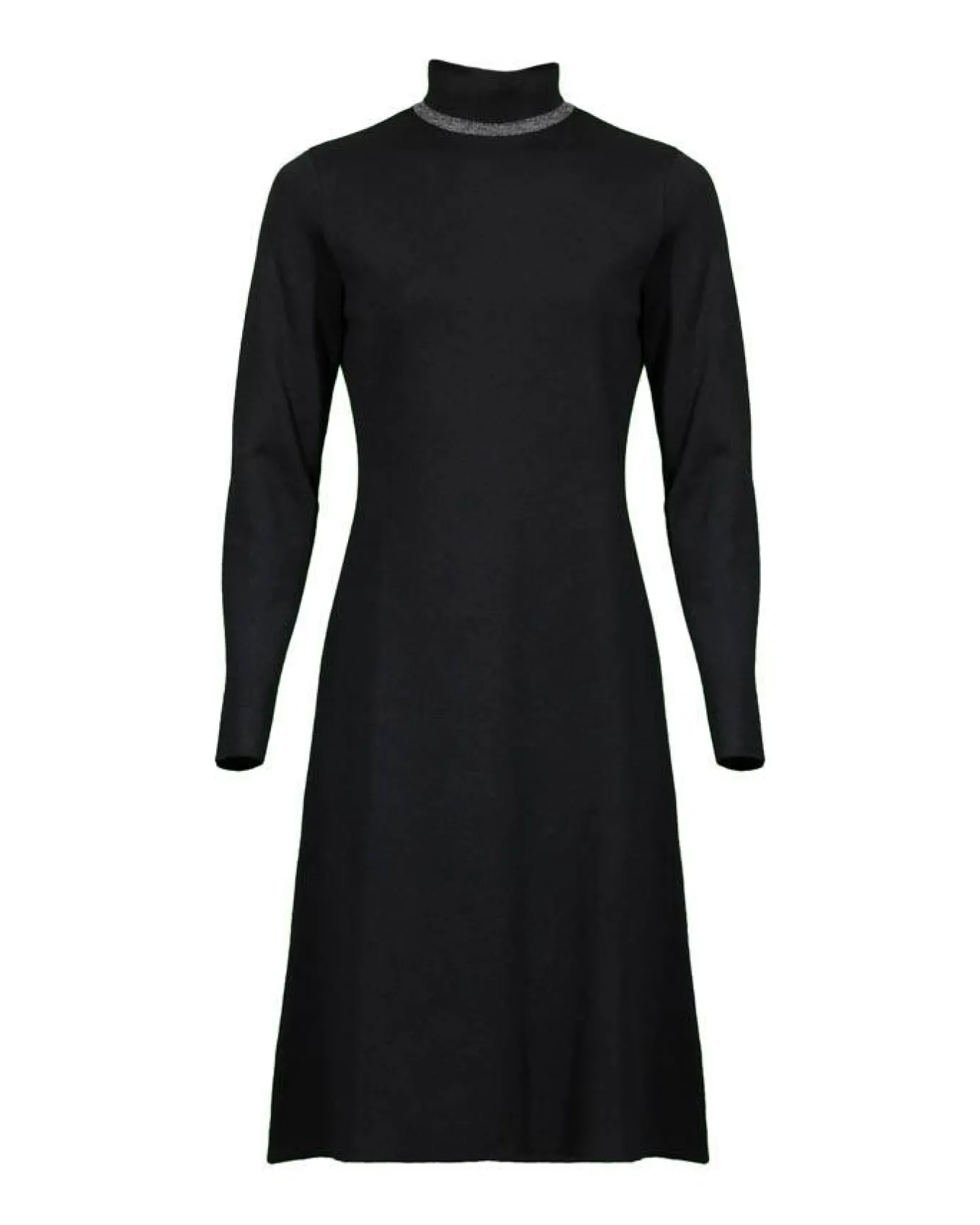 Purotatto Mock Neck Knit Dress