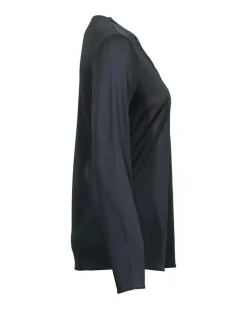 Purotatto V-Neck Cashmere Jersey Top