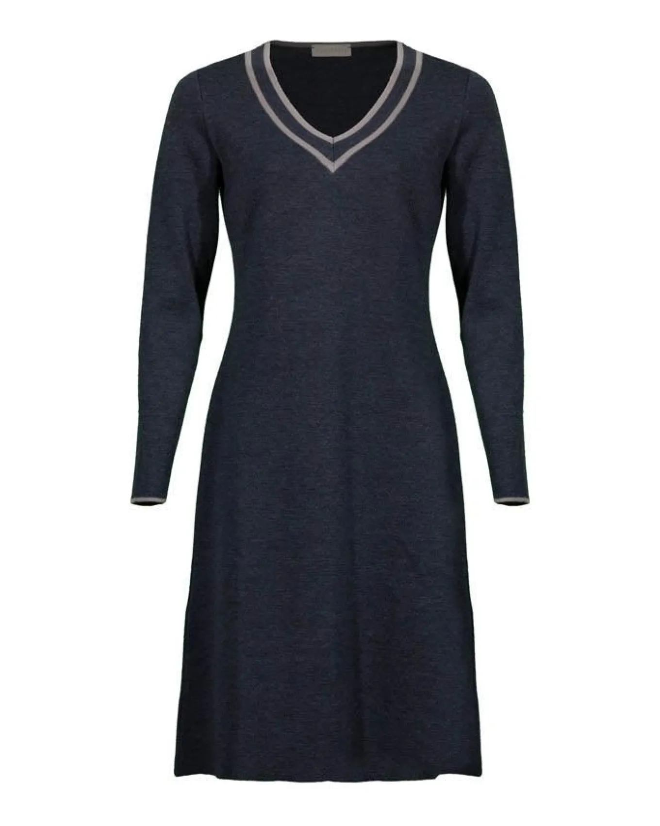 Purotatto V-Neck Knit Dress