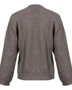 Purotatto Waffle Knit Sweater