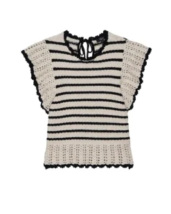 Rails Coen Peekaboo Sleeve Top