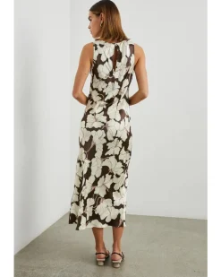 Rails Gabriella Mocha Floral Print Dress
