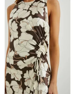 Rails Gabriella Mocha Floral Print Dress