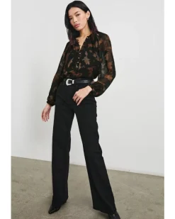 Rails Indi Sandstone Print Blouse