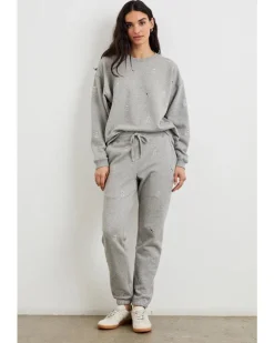 Rails Kingstone Champagne Embroidery Jog Pant