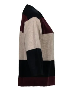 Repeat Color Block Cashmere Sweater