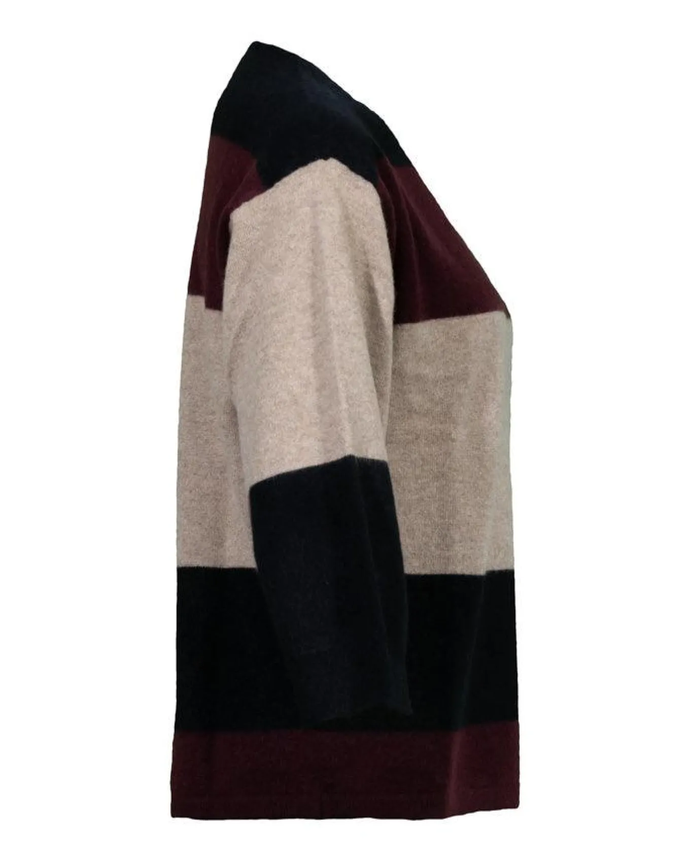 Repeat Color Block Cashmere Sweater