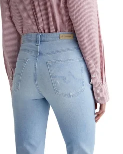 Saige Cropped Wide Turned Up Hem Jeans