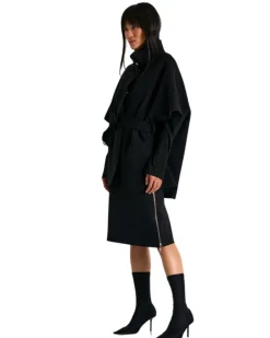 Shan Sofia 3D Jersey Side Zip Skirt