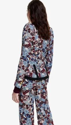 Smythe Taped Pouf Sleeve One Button Blazer