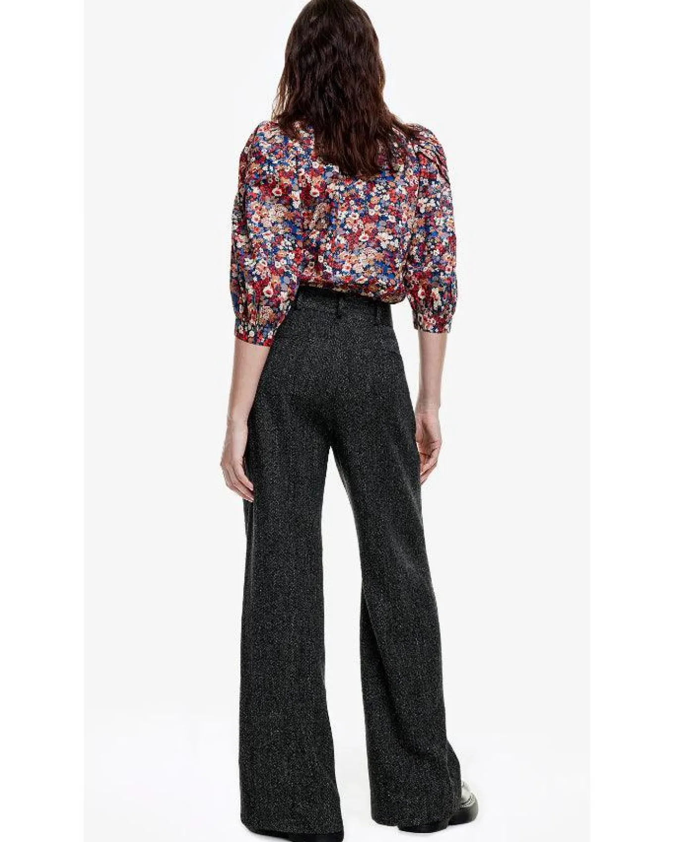 Smythe Tweed Pleated Trouser