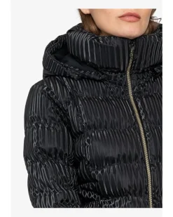 Sportalm Down Pleat Effect Puffer Jacket With Hood