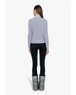 Sportalm Quilt Front Zip Cardi