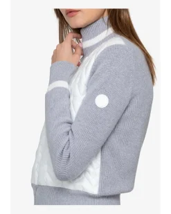 Sportalm Quilt Front Zip Cardi