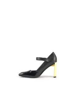 Tara MJ Hi Gold Heel Pump