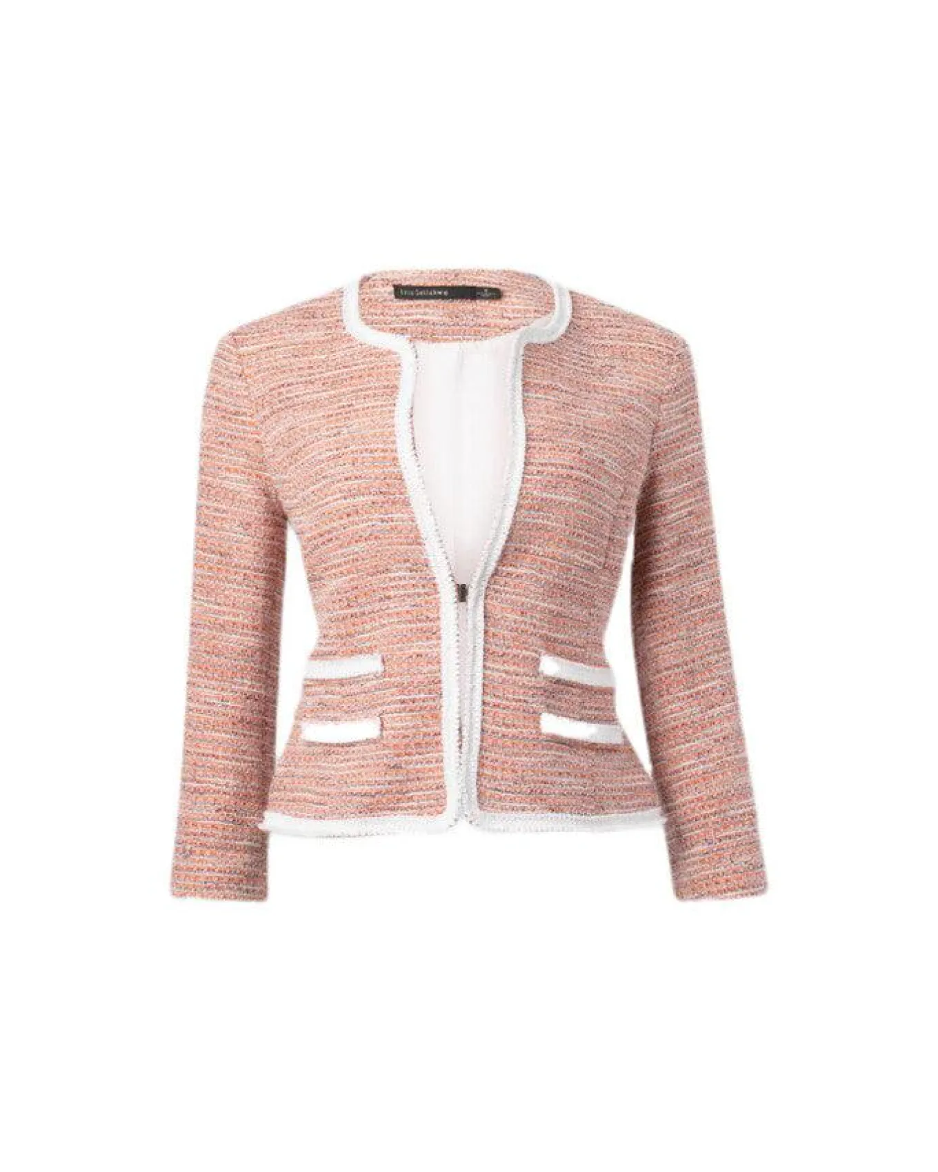 Tweed Braided Frame Jacket