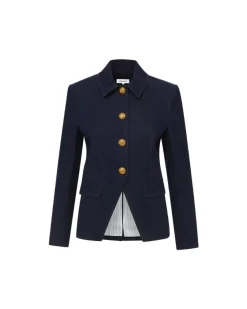 Veronica Beard Aire Dickey Jacket Midnight