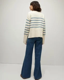 Veronica Beard Andover Striped Sweater
