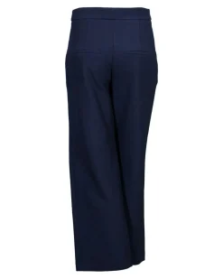 Veronica Beard Brixton Wide Leg Ankle Pant