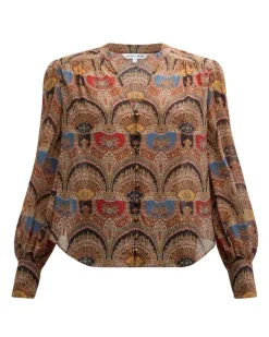 Veronica Beard Esmeralda Blouse