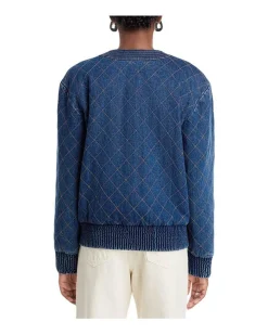 Veronica Beard Glennon Quilted Denim Jacket