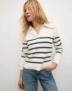 Veronica Beard Jovie Stripe Pullover