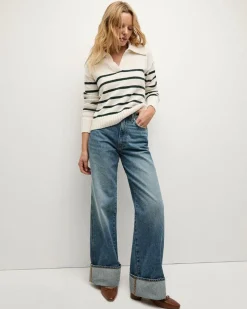 Veronica Beard Jovie Stripe Pullover