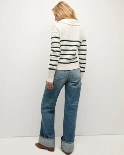 Veronica Beard Jovie Stripe Pullover