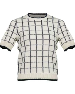 Veronica Beard Krissa Check Pullover