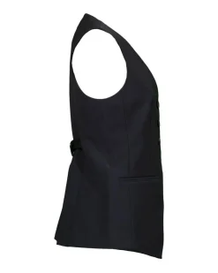 Veronica Beard Liff Stretch Linen Vest