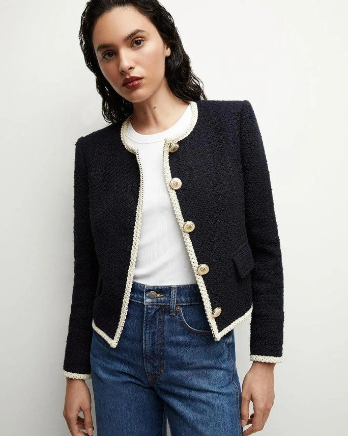 Veronica Beard Mabel Tweed Jacket