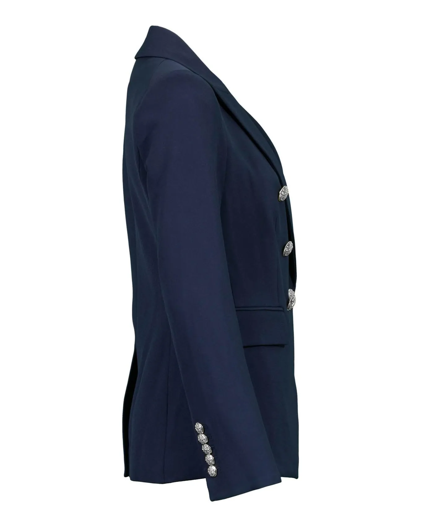 Veronica Beard Miller Dickey Jacket Navy-Silver