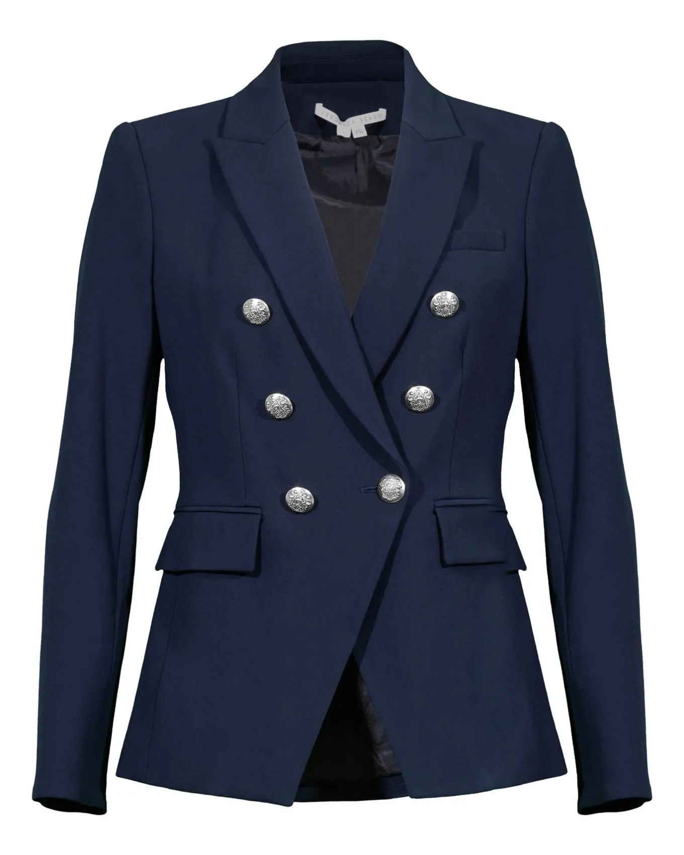 Veronica Beard Miller Dickey Jacket Navy-Silver
