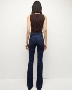 Veronica Beard Neeta Ruched Tank Top