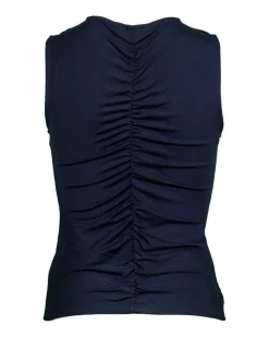Veronica Beard Neeta Ruched Tank Top