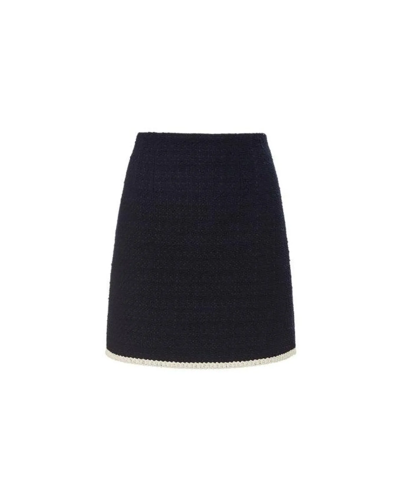 Veronica Beard Roman Tweed Short Skirt